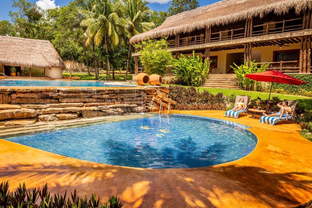 The Lodge At Uxmal Buitenkant foto